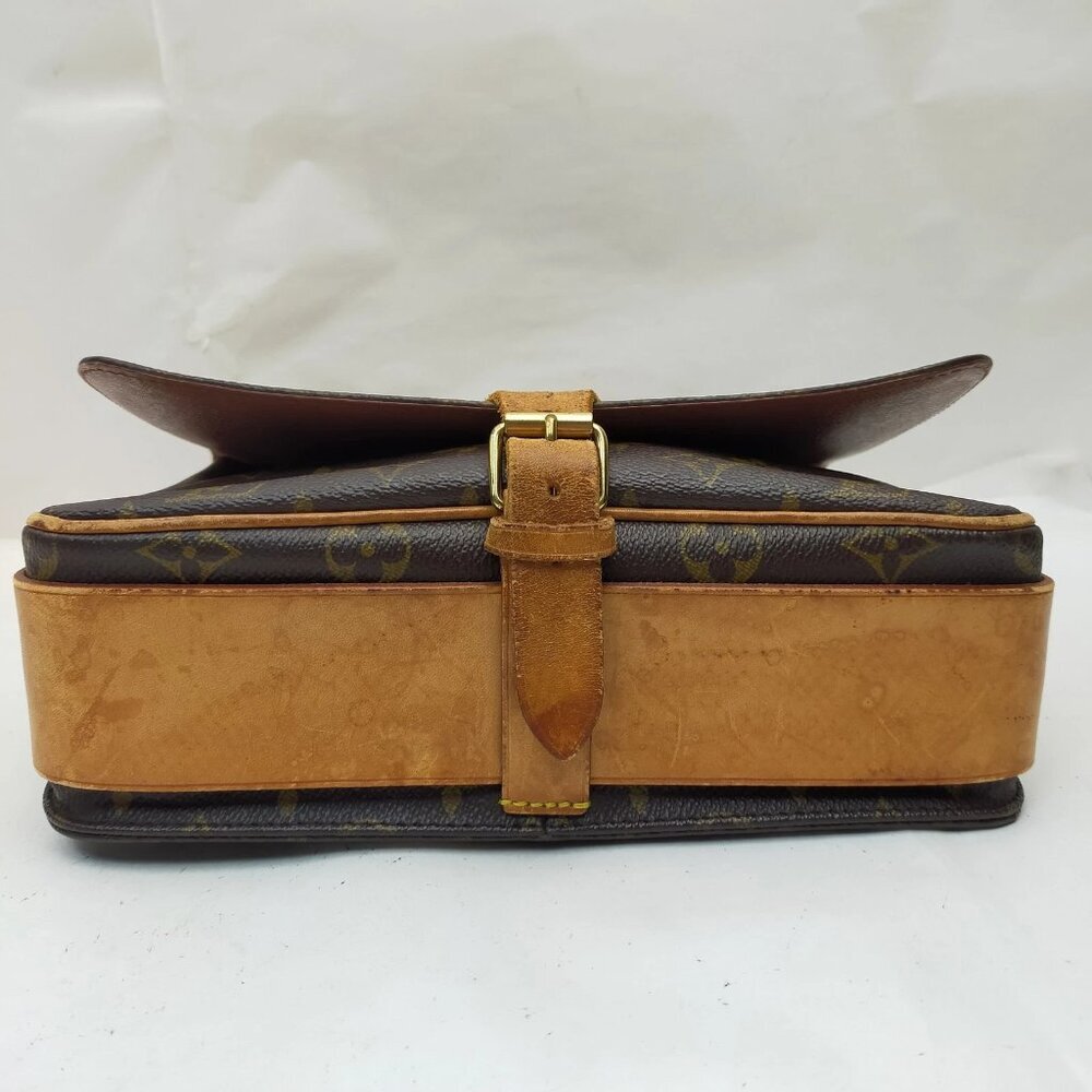 Authentic Louis Vuitton Cartouchiere GM Monogram Crossbody Bag 194-112025 - Picture 6 of 10